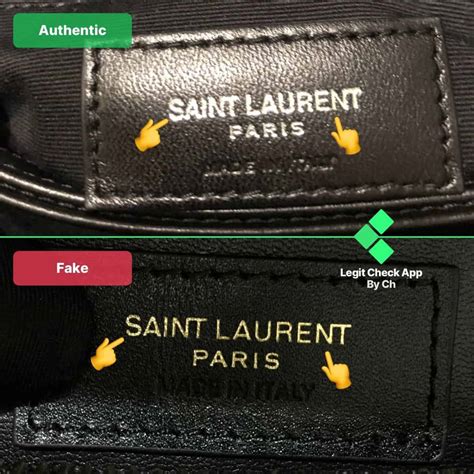 how to check for ysl bags.